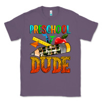 Lavender preschool dude Classic Tee - texasbilliewilder