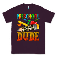 Plum preschool dude Classic Tee - texasbilliewilder