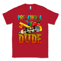 Red preschool dude Classic Tee - texasbilliewilder