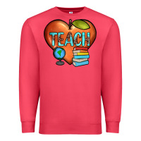 Cardinal teach heart Premium Sweatshirt - JahusDesignShop