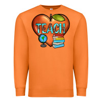 Carrot teach heart Premium Sweatshirt - JahusDesignShop