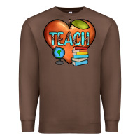 Chestnut teach heart Premium Sweatshirt - JahusDesignShop