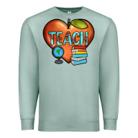 Seafoam teach heart Premium Sweatshirt - JahusDesignShop