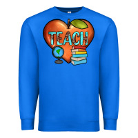True Royal teach heart Premium Sweatshirt - JahusDesignShop