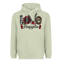 Matcha love firefighter Heavyweight Hoodie - CowhideDigitalArt