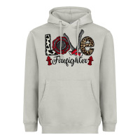Moon Dust love firefighter Heavyweight Hoodie - CowhideDigitalArt