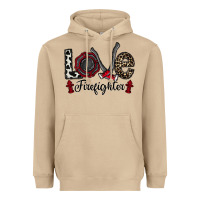 Mushroom love firefighter Heavyweight Hoodie - CowhideDigitalArt