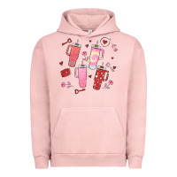 Pigment Salmon cup disorder valentine's day Urban Hoodie - MaliasSmallBusiness