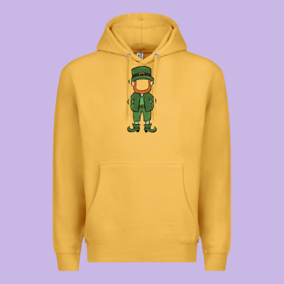 Leprechaun Boy Faceless Premium Hoodie Designed By Maliassmallbusiness