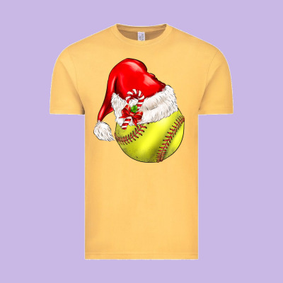 Christmas Sports Vintage Tee Designed By Barkaloodesign