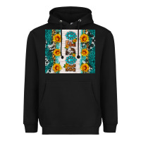 Black rodeo Heavyweight Hoodie - HRA Design Shop