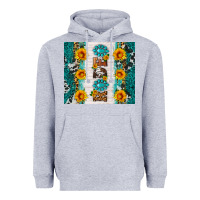 Heather Grey rodeo Heavyweight Hoodie - HRA Design Shop