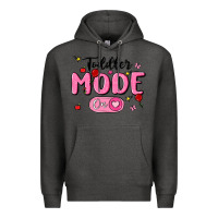 Charcoal Heather toddler mode on Premium Hoodie - MaliasSmallBusiness