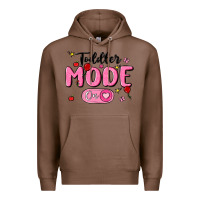 Chestnut toddler mode on Premium Hoodie - MaliasSmallBusiness