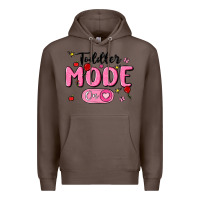Coffee toddler mode on Premium Hoodie - MaliasSmallBusiness