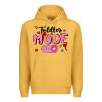 Mustard toddler mode on Premium Hoodie - MaliasSmallBusiness