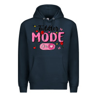 Navy toddler mode on Premium Hoodie - MaliasSmallBusiness