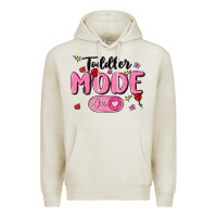 Oatmeal Heather toddler mode on Premium Hoodie - MaliasSmallBusiness
