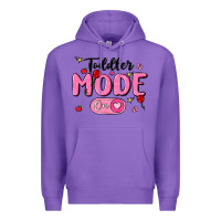 Purple toddler mode on Premium Hoodie - MaliasSmallBusiness