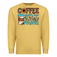 Antique Gold coffee gives me teacher powers Premium Sweatshirt - JahusDesignShop