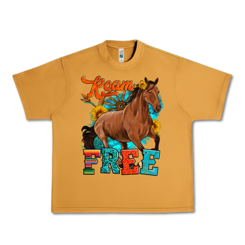 Roam Free Galloping Urban Heavy Tee by Artiststas | Teevron