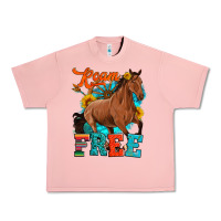 Salmon roam free galloping Urban Heavy Tee - Artiststas