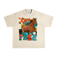 Sandshell roam free galloping Urban Heavy Tee - Artiststas