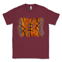 Burgundy basketball brushstroke Classic Tee - Zillion Design Studio