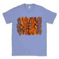 Colony Blue basketball brushstroke Classic Tee - Zillion Design Studio