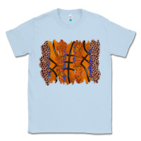 Dusty Blue basketball brushstroke Classic Tee - Zillion Design Studio