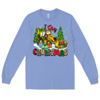 Colony Blue i dig christmas Long Sleeve Tee - Zillion Design Studio