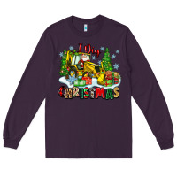 Plum i dig christmas Long Sleeve Tee - Zillion Design Studio