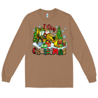 Toasted Coconut i dig christmas Long Sleeve Tee - Zillion Design Studio