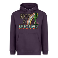 Plum not a hugger Heavyweight Hoodie - CowhideDigitalArt
