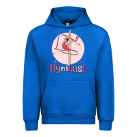 Cobalt gymnast Urban Hoodie - MaliasSmallBusiness