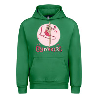 Emerald gymnast Urban Hoodie - MaliasSmallBusiness