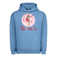 Pigment Pebble Blue gymnast Urban Hoodie - MaliasSmallBusiness
