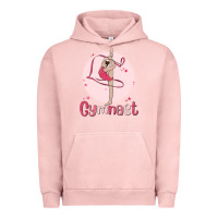 Pigment Salmon gymnast Urban Hoodie - MaliasSmallBusiness