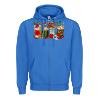 True Royal hispanic heritage month coffee cups Zipper Hoodie - texasbilliewilder