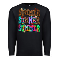 Black summer summer summer Premium Sweatshirt - AdoDesignShop