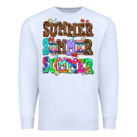 White summer summer summer Premium Sweatshirt - AdoDesignShop