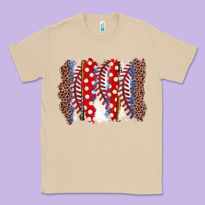 Baseball Brushstroke Classic Tee Designed By Zillion Design Studio
