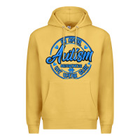 Antique Gold autism awareness Premium Hoodie - MaliasSmallBusiness