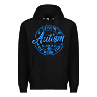Black autism awareness Premium Hoodie - MaliasSmallBusiness