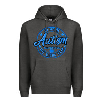 Charcoal Heather autism awareness Premium Hoodie - MaliasSmallBusiness