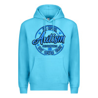 Ocean Blue autism awareness Premium Hoodie - MaliasSmallBusiness