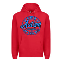 Red autism awareness Premium Hoodie - MaliasSmallBusiness