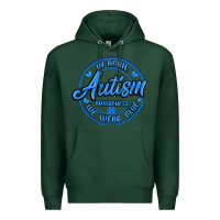 Sports Green autism awareness Premium Hoodie - MaliasSmallBusiness