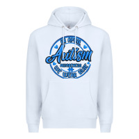 White autism awareness Premium Hoodie - MaliasSmallBusiness