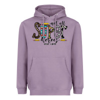 Lavender not all super heroes wear capes Heavyweight Hoodie - CowhideDigitalArt
